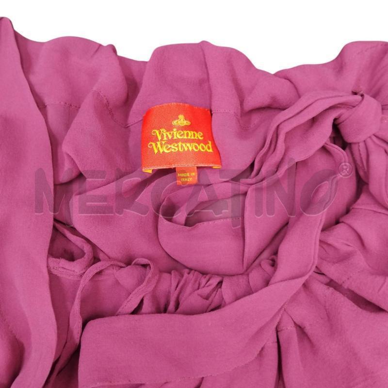 CAMICIA D VIVIEN WESTWOOD SETA VIOLA | Mercatino dell'Usato Bernareggio 3