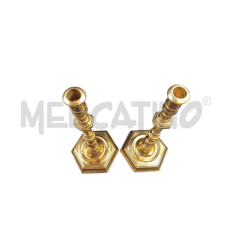 CANDELABRI COPPIA OTT VIRGINIA  | Mercatino dell'Usato Bernareggio 2