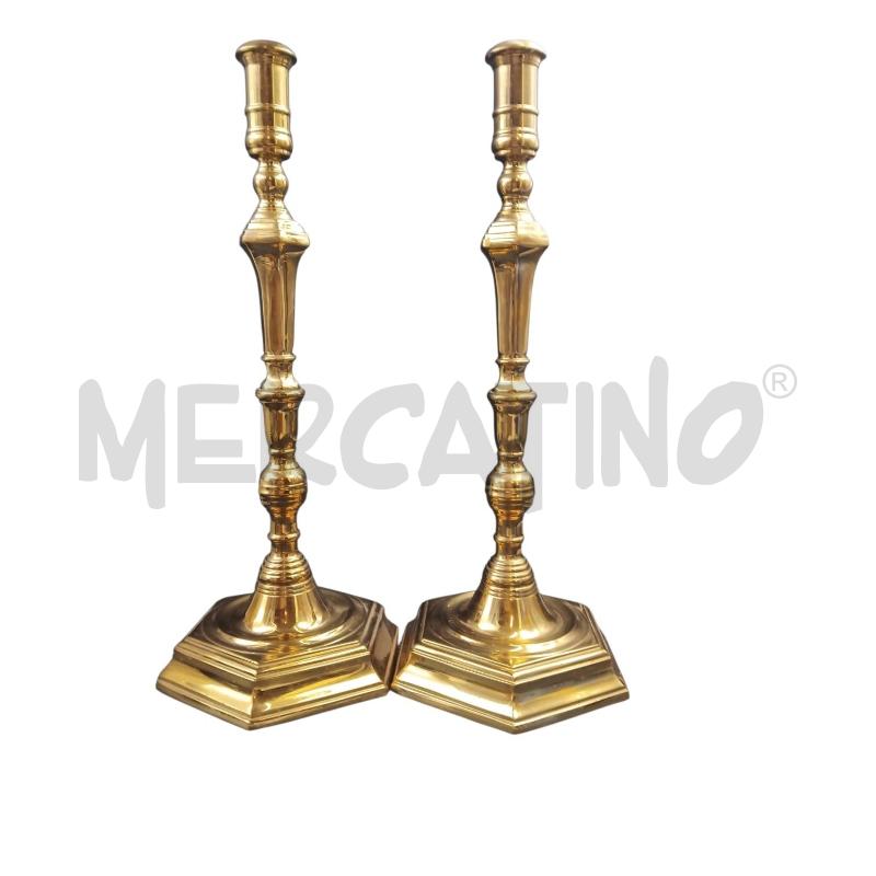 CANDELABRI COPPIA OTT VIRGINIA  | Mercatino dell'Usato Bernareggio 4