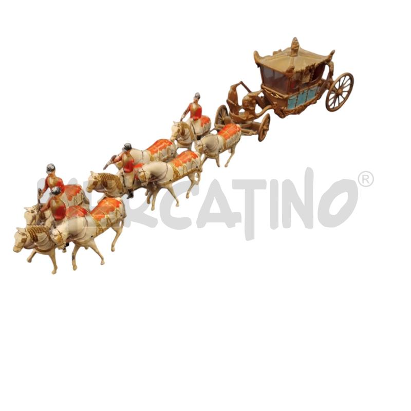 CARROZZA CON CAVALLI REGINA BRITAINS | Mercatino dell'Usato Bernareggio 1