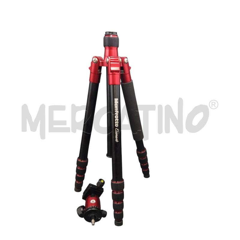 CAVALLETTO MANFROTTO ELEMENT  | Mercatino dell'Usato Bernareggio 2