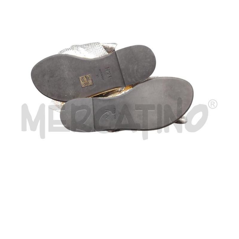 CIABATTE DONNA N21 ARGENTO FIOCCO | Mercatino dell'Usato Bernareggio 4