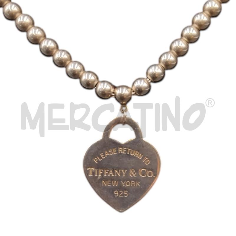 COLLANA SFERE ARG TIFFANY CONF | Mercatino dell'Usato Bernareggio 3