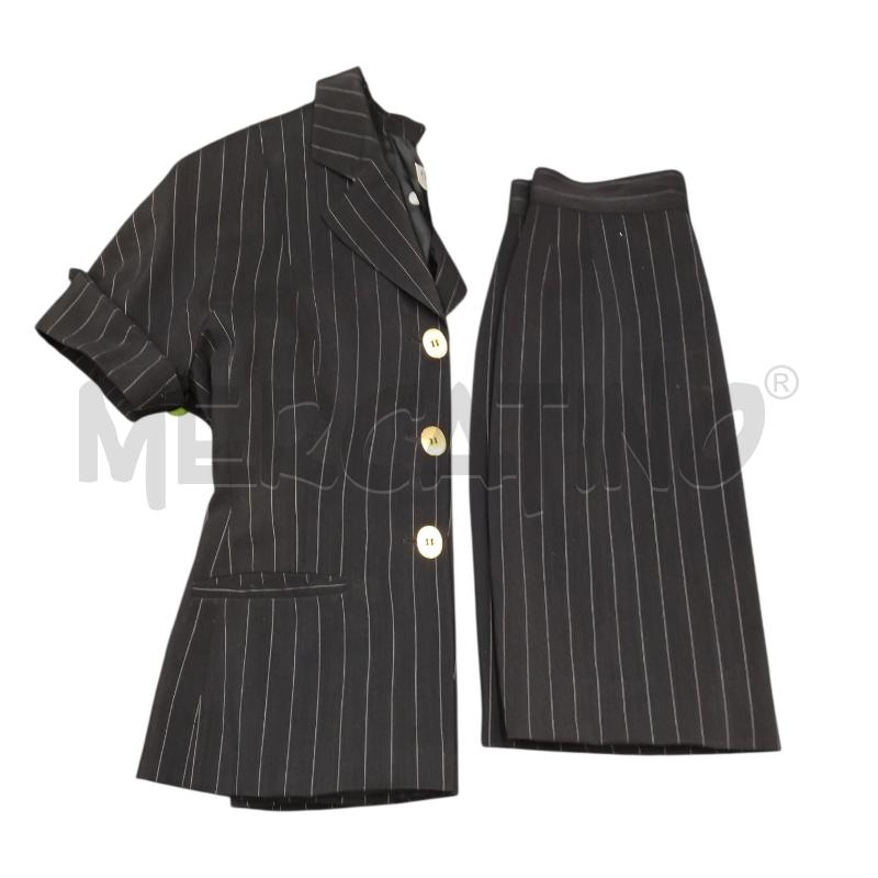 COMPLETO D CHRISTIAN DIOR NERO GESSATO GON+CAM  | Mercatino dell'Usato Bernareggio 5
