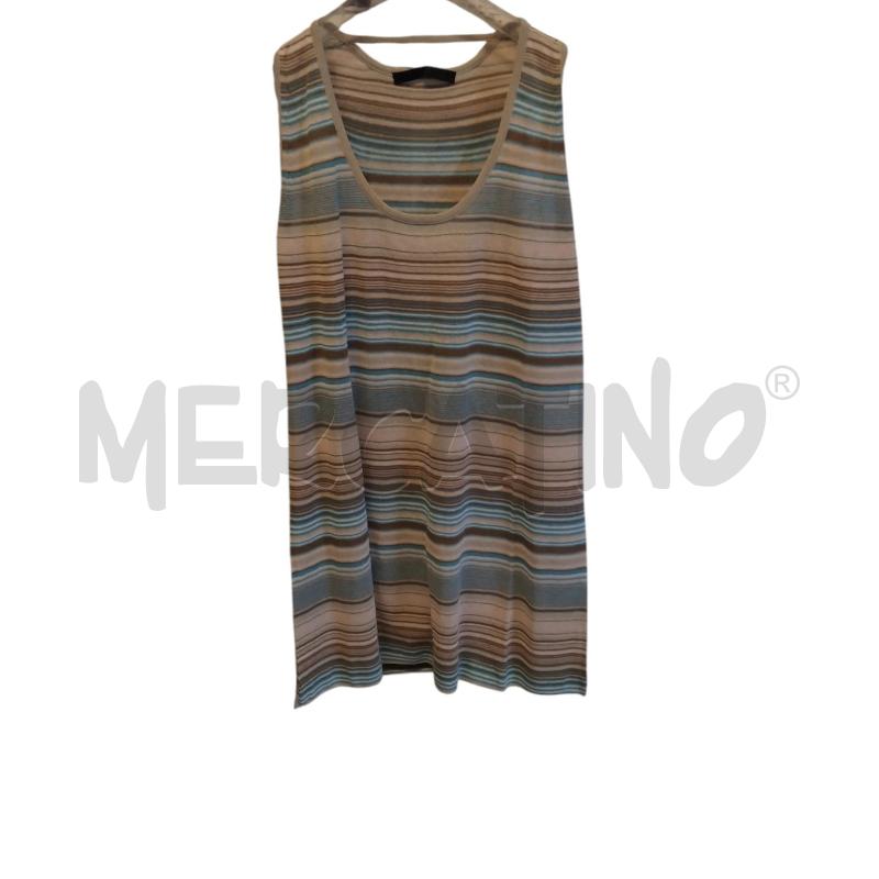 COMPLETO D LES COPAINS RIGHE AZZURRO BEIGE ROSA | Mercatino dell'Usato Bernareggio 2