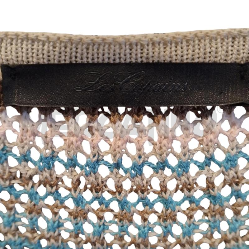 COMPLETO D LES COPAINS RIGHE AZZURRO BEIGE ROSA | Mercatino dell'Usato Bernareggio 5