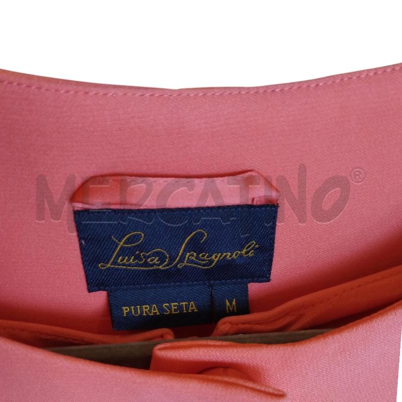 COMPLETO D LUISA SPAGNOLI CORALLO SETA | Mercatino dell'Usato Bernareggio 5