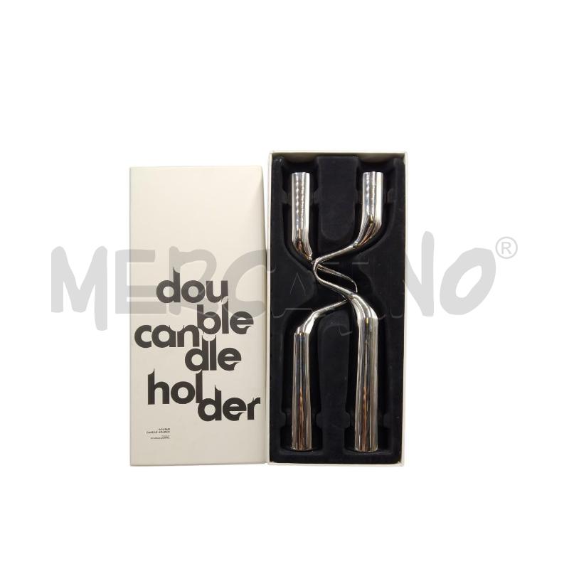 COPPIA CANDELABRI MIKAELA DORFEL  | Mercatino dell'Usato Bernareggio 1