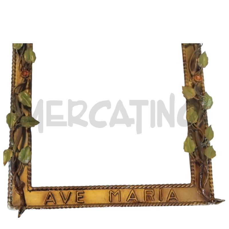 CORNICE FERRO FIORI AVE MARIA | Mercatino dell'Usato Bernareggio 4