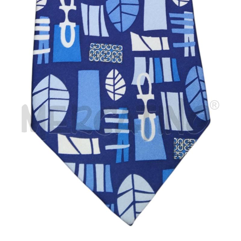 CRAVATTA GUCCI AZZUR BLU  | Mercatino dell'Usato Bernareggio 5