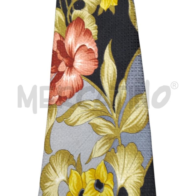 CRAVATTA KENZO NERO FIORI | Mercatino dell'Usato Bernareggio 3