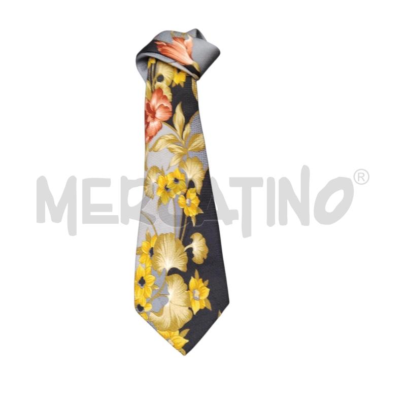 CRAVATTA KENZO NERO FIORI | Mercatino dell'Usato Bernareggio 4