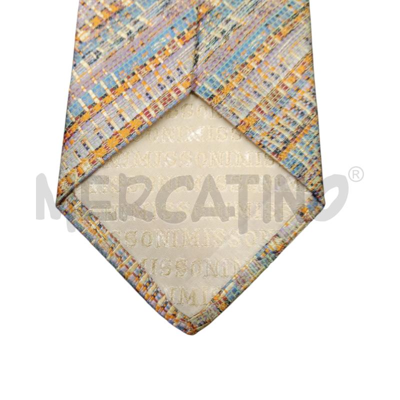 CRAVATTA MISSONI ROSA FANTA | Mercatino dell'Usato Bernareggio 3