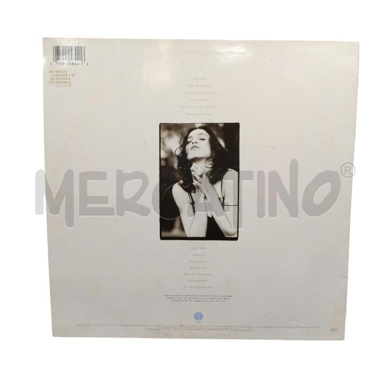 DISCO VINILE MADONA LIKE A PRAYER | Mercatino dell'Usato Bernareggio 2