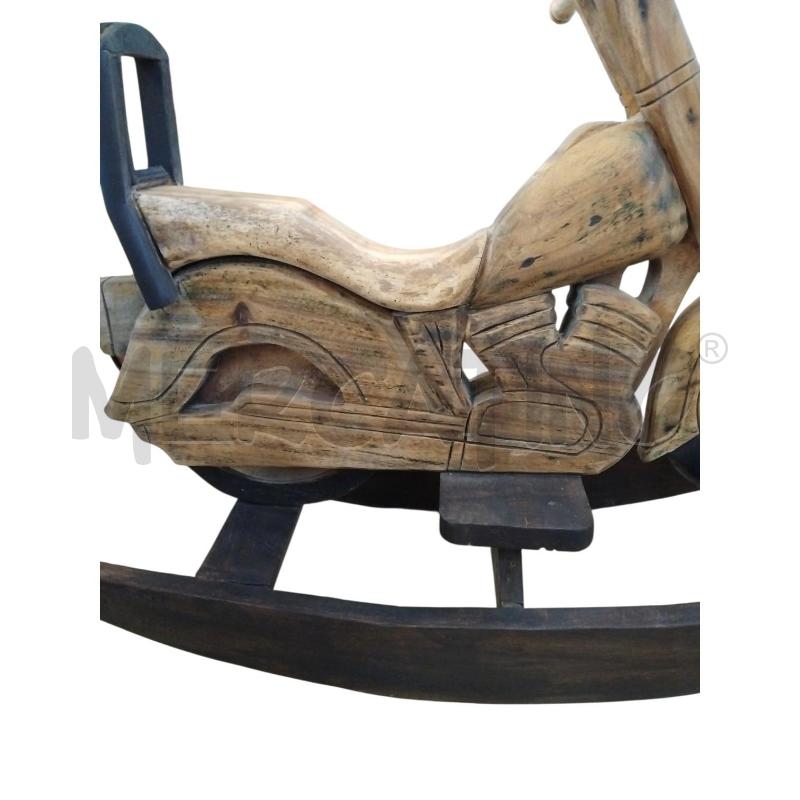 DONDOLINO MOTORETTA LEGNO  | Mercatino dell'Usato Bernareggio 5