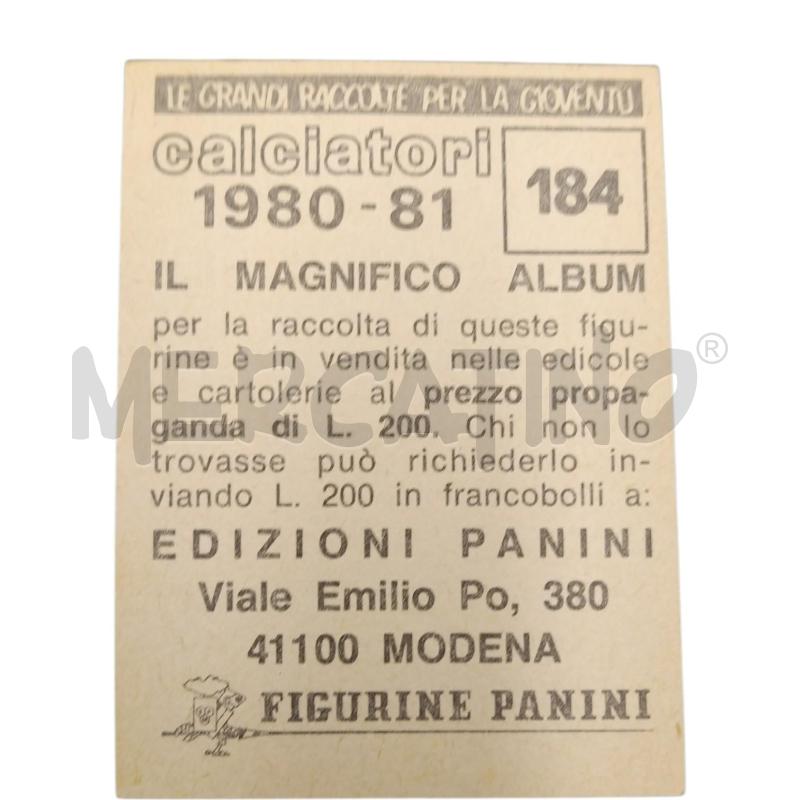 FIGURINE CALCIATORI 1980/81 LOTTO  | Mercatino dell'Usato Bernareggio 4