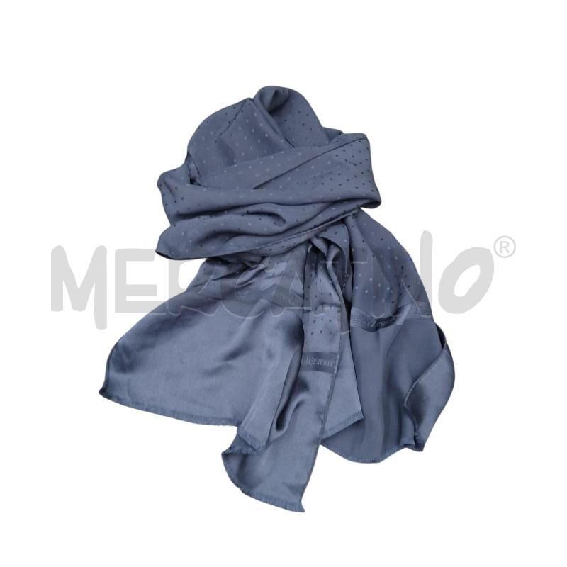 FOULARD UOMO ZEGNA BLU SETA | Mercatino dell'Usato Bernareggio 1