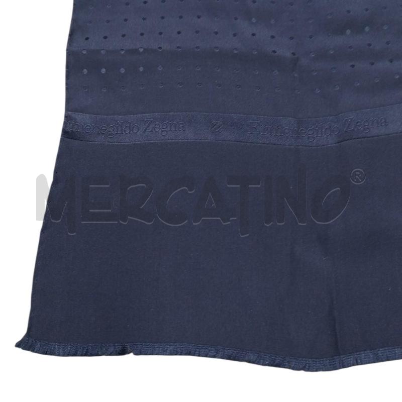 FOULARD UOMO ZEGNA BLU SETA | Mercatino dell'Usato Bernareggio 3