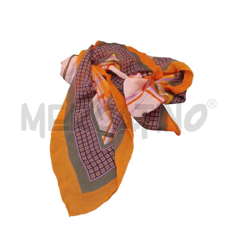 FOULARD VALENTINO ARANCIONE | Mercatino dell'Usato Bernareggio 1