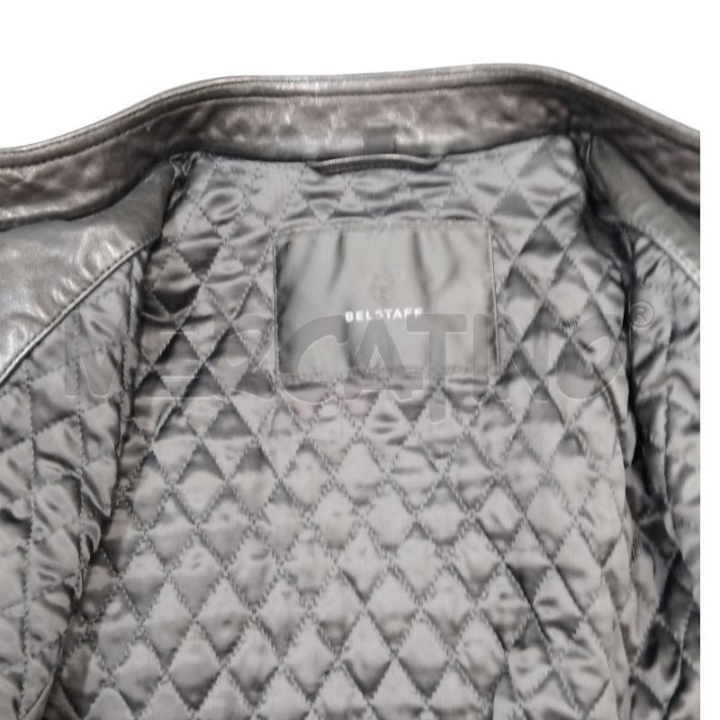 GIACCA D BELSTAFF NERO PELLE  | Mercatino dell'Usato Bernareggio 3