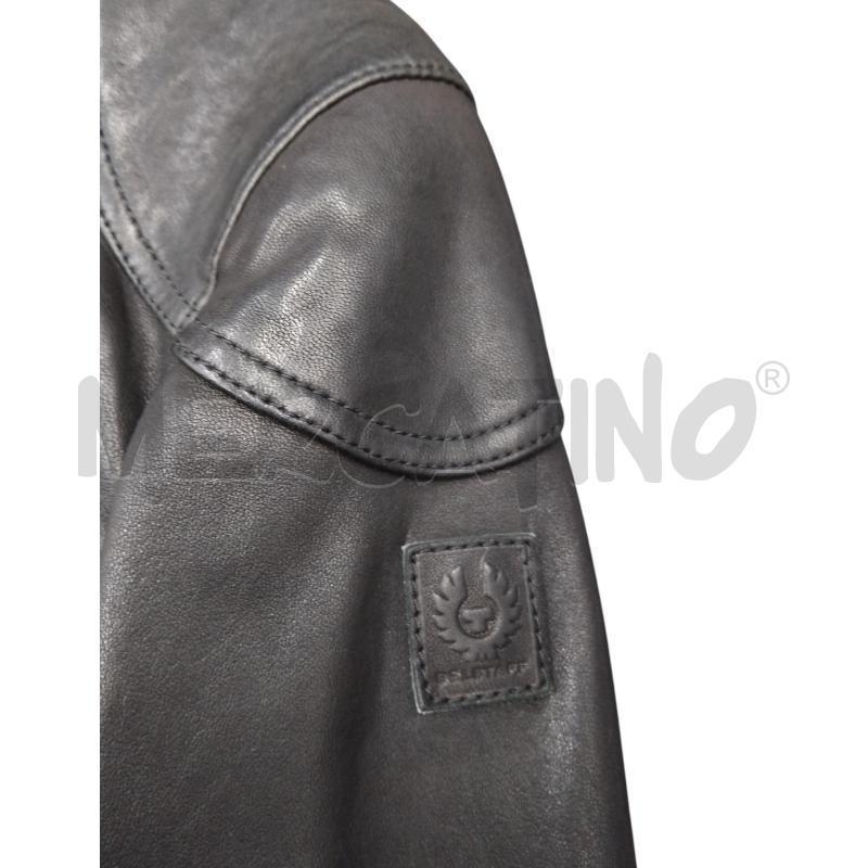 GIACCA D BELSTAFF NERO PELLE  | Mercatino dell'Usato Bernareggio 5