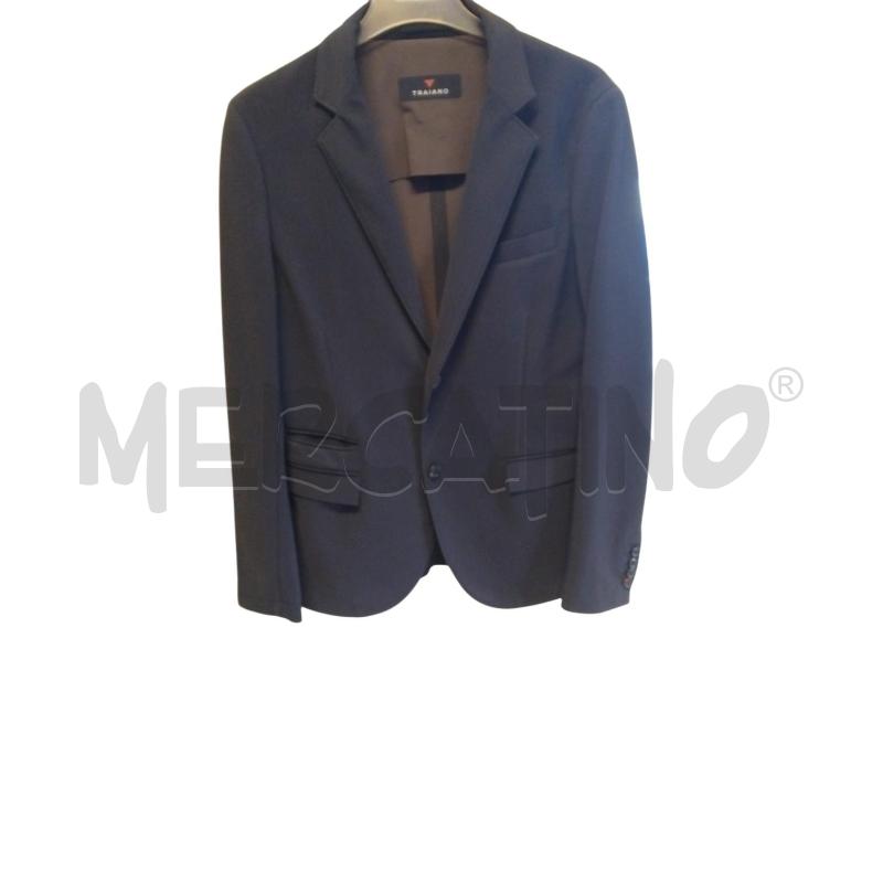 GIACCA UOMO TRAIANO BLU 2 BOT  | Mercatino dell'Usato Bernareggio 4