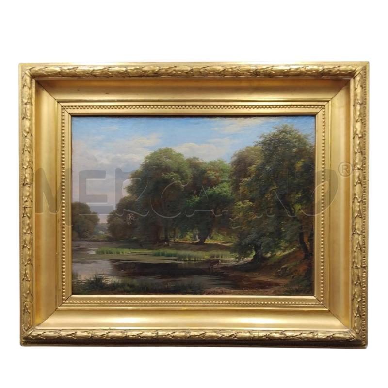 J S QUADRO SCENA RURALE  | Mercatino dell'Usato Bernareggio 1