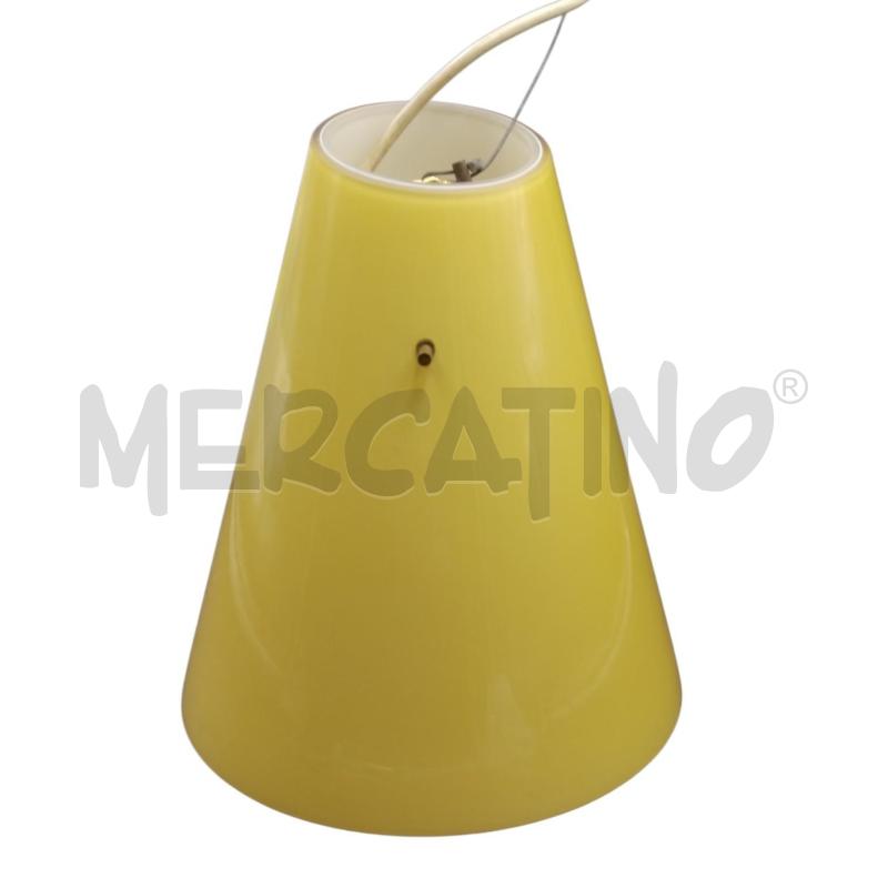 LAMPADARIO CONO OCRA  | Mercatino dell'Usato Bernareggio 2