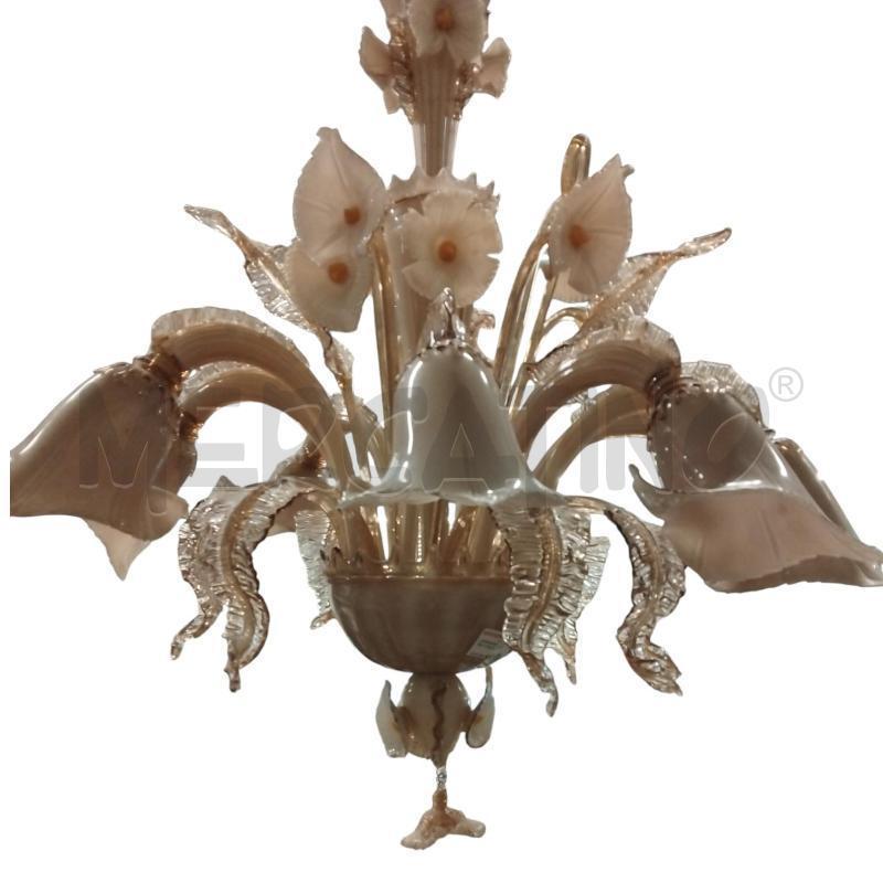 LAMPADARIO MURANO DECORO CALLE E MARGHE | Mercatino dell'Usato Bernareggio 1