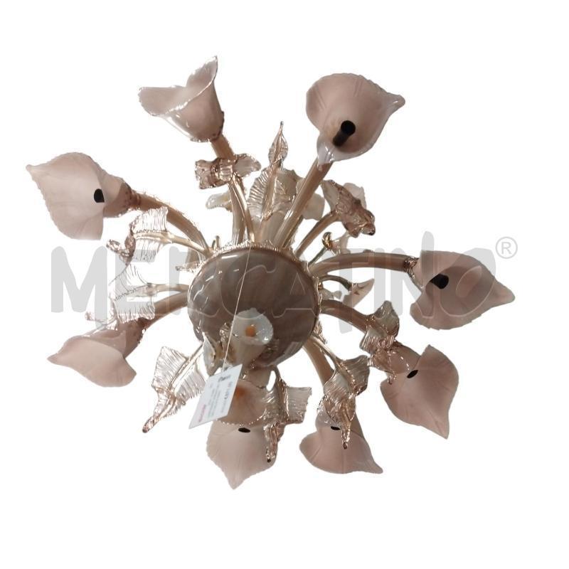 LAMPADARIO MURANO DECORO CALLE E MARGHE | Mercatino dell'Usato Bernareggio 2