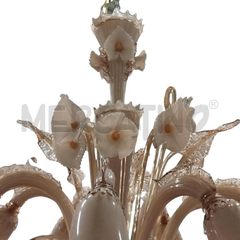 LAMPADARIO MURANO DECORO CALLE E MARGHE | Mercatino dell'Usato Bernareggio 5
