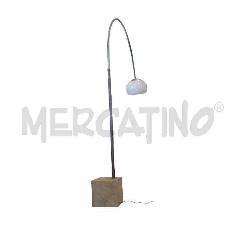 LAMPADA ARCO BASE MARMO  | Mercatino dell'Usato Bernareggio 1