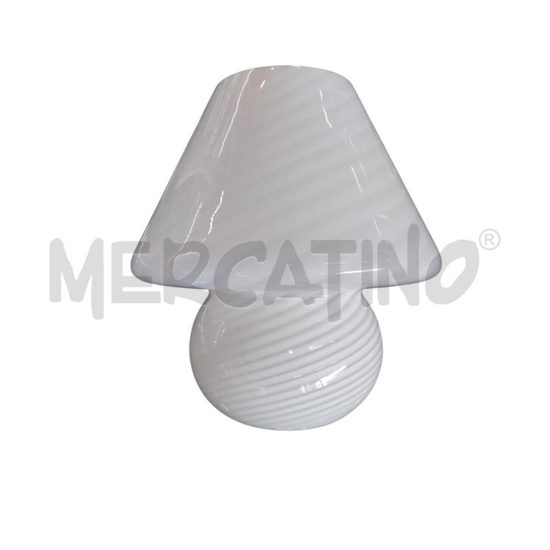 LAMPADA FUNGO MURANO RIGHE  | Mercatino dell'Usato Bernareggio 1