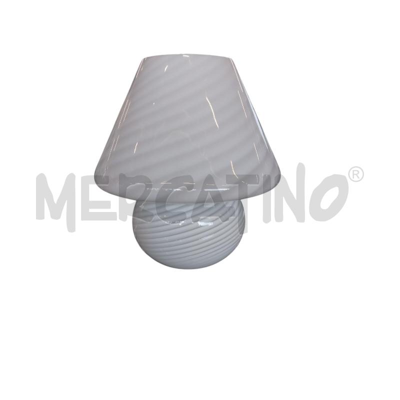 LAMPADA FUNGO MURANO RIGHE  | Mercatino dell'Usato Bernareggio 4