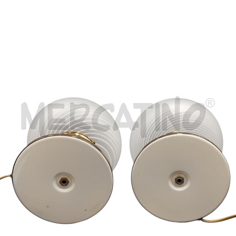 LAMPADA MUR DORATA VETRO SPIRALE | Mercatino dell'Usato Bernareggio 3