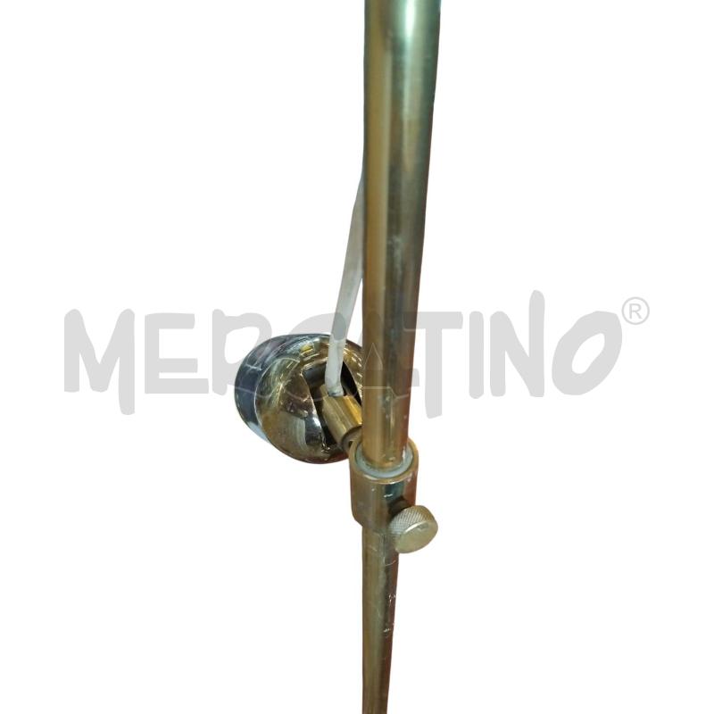 LAMPADA PIANTANA OTTONE 2 LUCI  | Mercatino dell'Usato Bernareggio 3