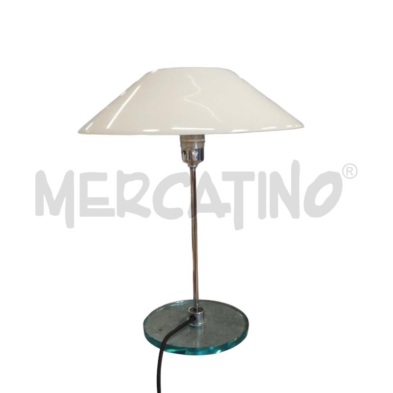 LAMPADA TAVOLO BASE VETRO  | Mercatino dell'Usato Bernareggio 1