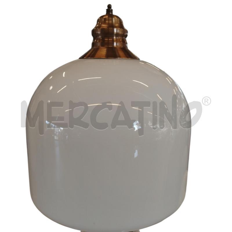 LAMPADA VETRO LATTIMO VINTAGE  | Mercatino dell'Usato Bernareggio 4