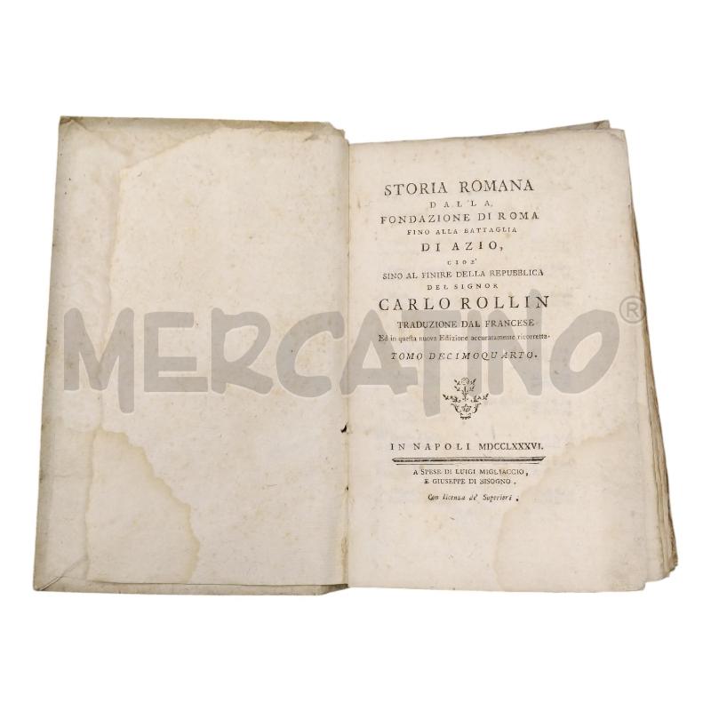 LIBRO STORIA ROMANA | Mercatino dell'Usato Bernareggio 2