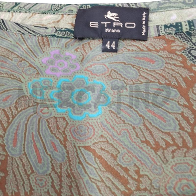 MAGLIETTA D ETRO VERDE FANTASIA | Mercatino dell'Usato Bernareggio 3