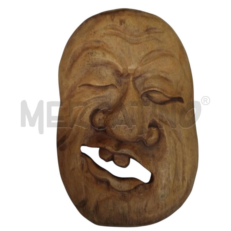 MASCHERA INDONESIANA LEGNO  | Mercatino dell'Usato Bernareggio 3