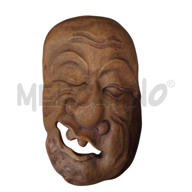 MASCHERA INDONESIANA LEGNO  | Mercatino dell'Usato Bernareggio 5