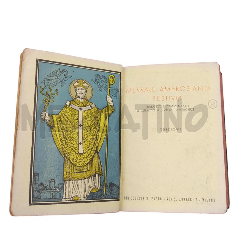 MESSALE AMBROSIANO FESTIVO | Mercatino dell'Usato Bernareggio 3