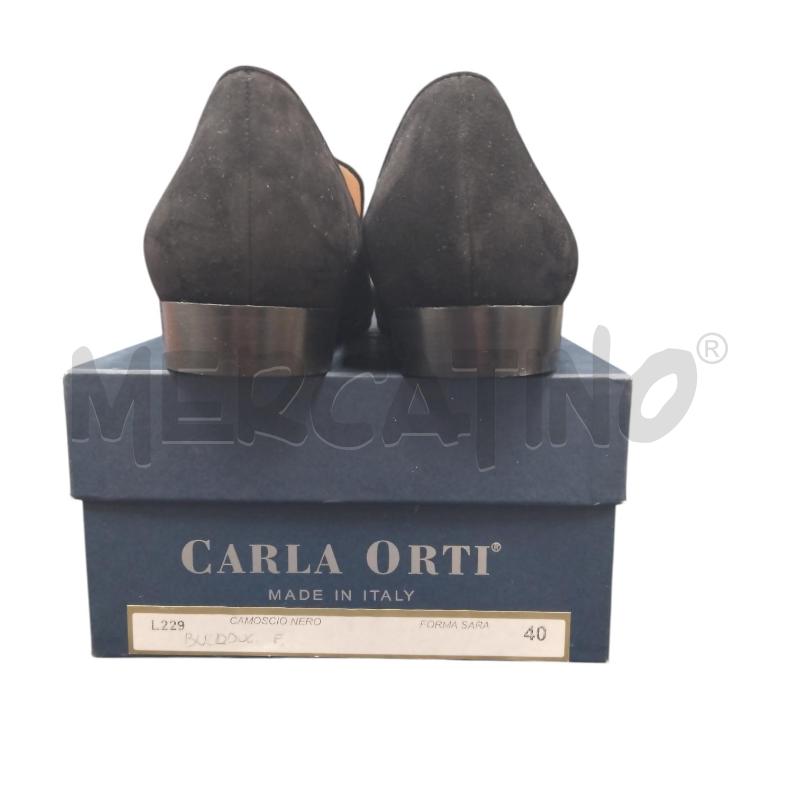 MOCASSINI DONNA NERO BULLDOG ORTI 40 | Mercatino dell'Usato Bernareggio 3