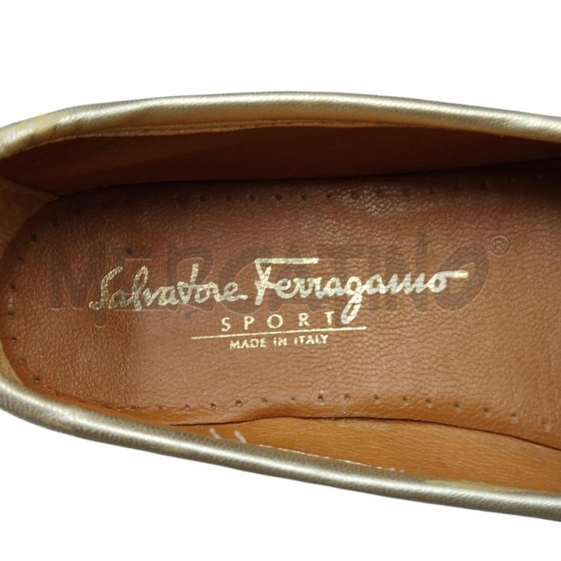 MOCASSINI D SALVATORE FERRAGMO ORO 37 | Mercatino dell'Usato Bernareggio 5