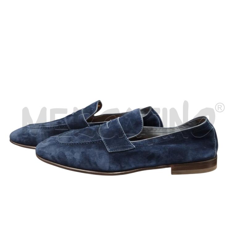 MOCASSINI PELLE UOMO BLU CUCINELLI SCAT CAMOSCIO | Mercatino dell'Usato Bernareggio 3
