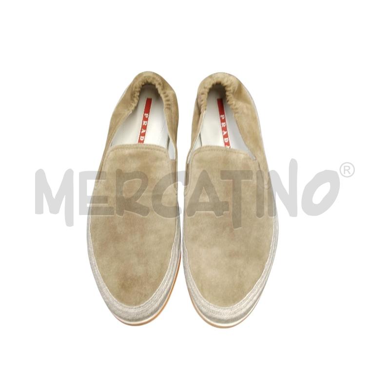 MOCASSINI PELLE UOMO CAMOSCIO PRADA MARR | Mercatino dell'Usato Bernareggio 1