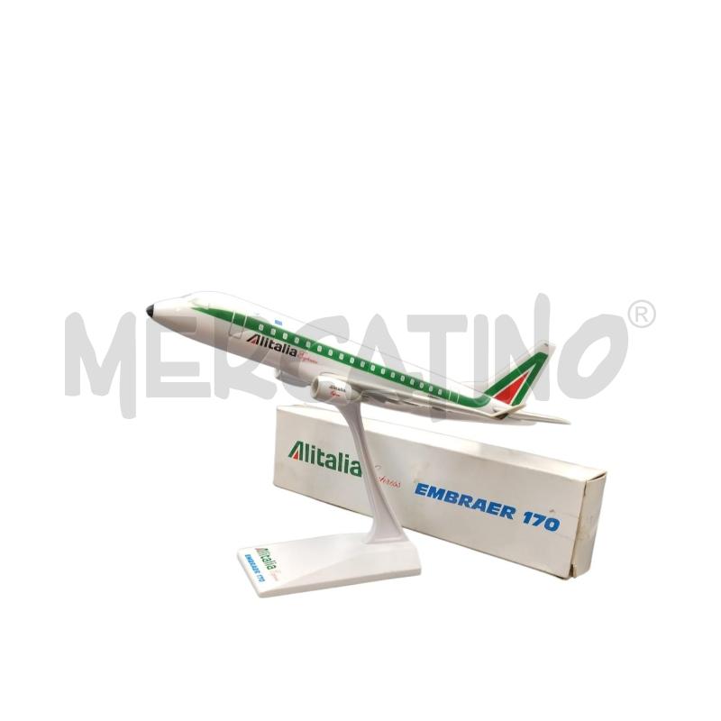 MODELLINO AEREO ALITALIA EMBRAER 170 | Mercatino dell'Usato Bernareggio 1