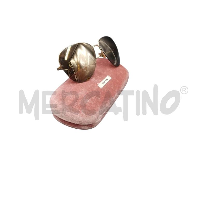 OCCHIALI D MIU MIU SPECCHIO GOCCIA CUST ROSA | Mercatino dell'Usato Bernareggio 4