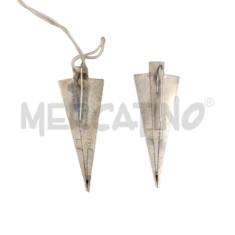 ORECCHINI VINTAGE TRIANGOLO STRASS TAGANO | Mercatino dell'Usato Bernareggio 3